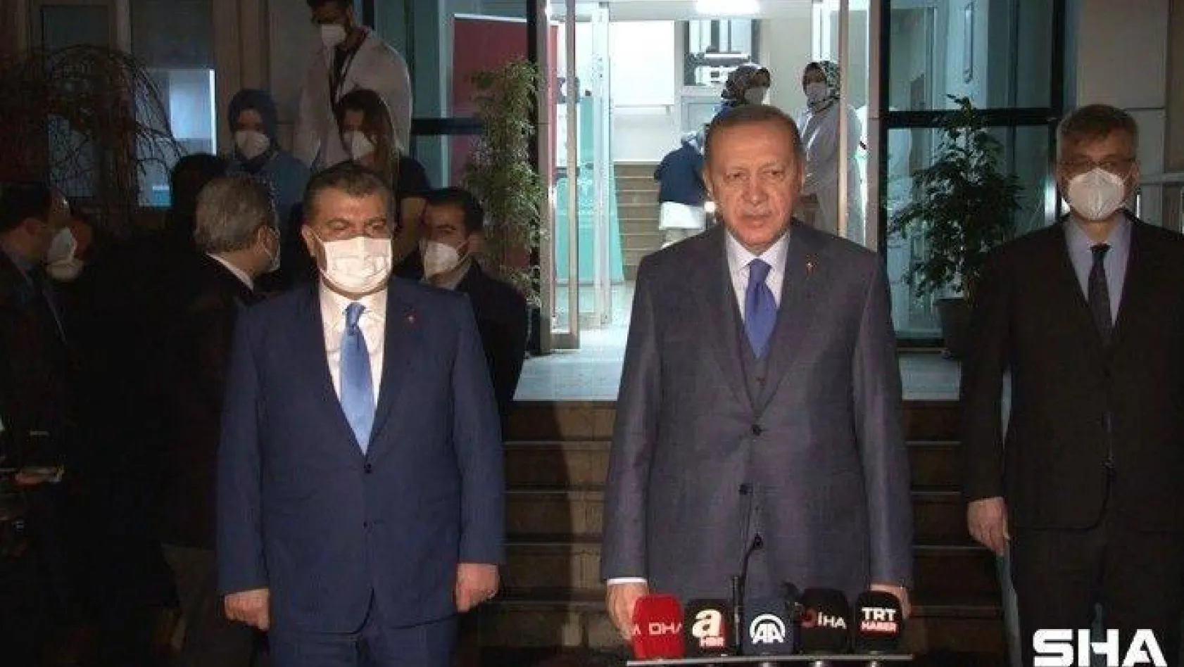 Cumhurbaşkanı Erdoğan: &quotSalgında hayatını kaybeden sağlıkçı kardeşlerime Allah'tan rahmet diliyorum'