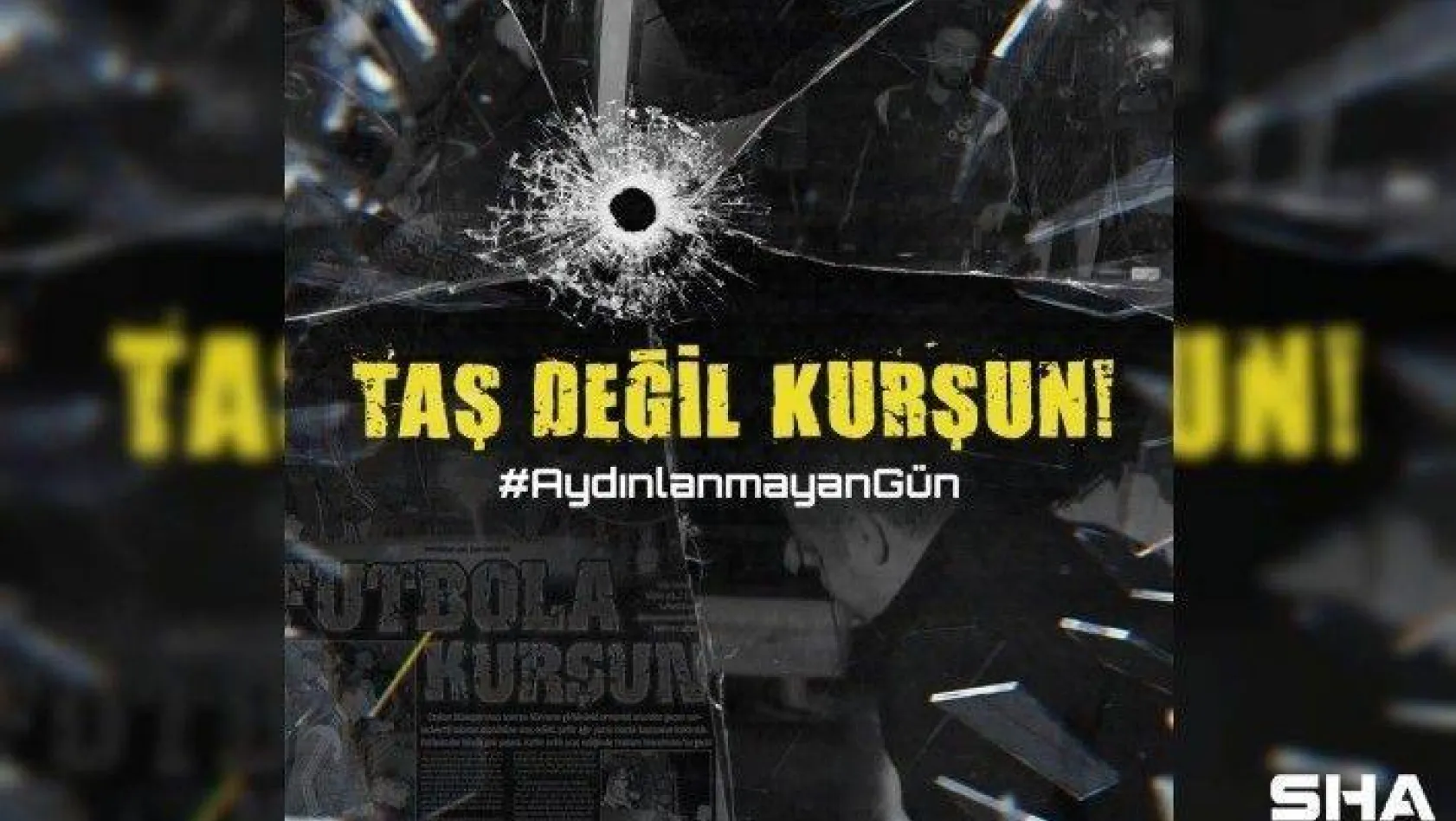Fenerbahçe'den paylaşım: &quotTaş değil kurşun!"