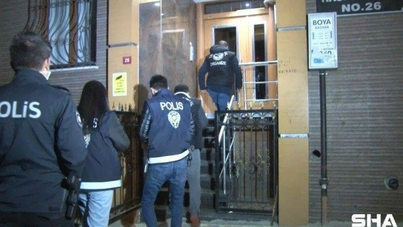 İstanbul'da Sedat Peker ve suç örgütüne eş zamanlı operasyon