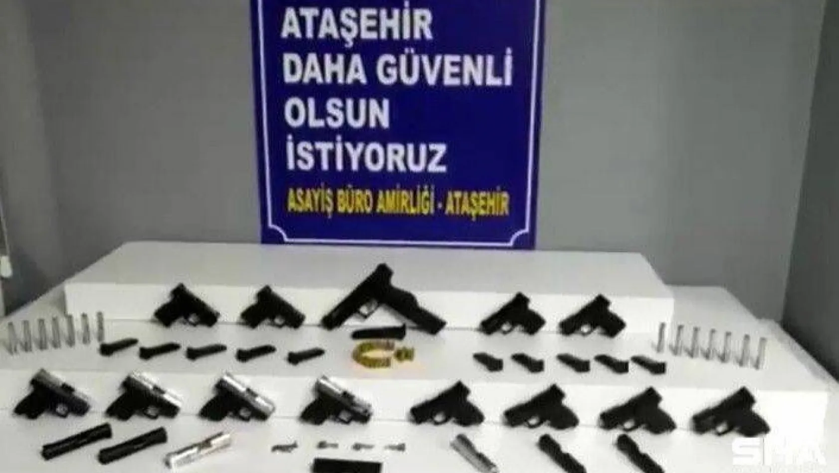 İstanbul'da yasa dışı silah ticareti operasyonu: 2 gözaltı