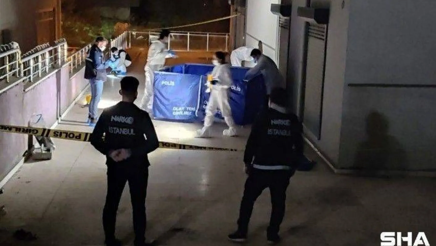 Polis ekiplerinin baskınından kaçmak isteyen İran uyruklu şahıs uyuşturucu madde ile birlikte sekizinci kattan atladı