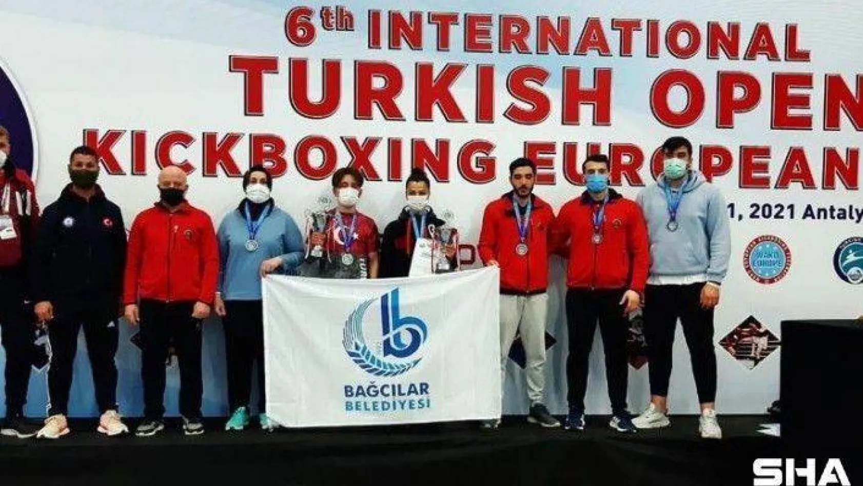 Türkiye Açık Kick Boks Avrupa Kupası'nda birincilik Bağcılar'ın
