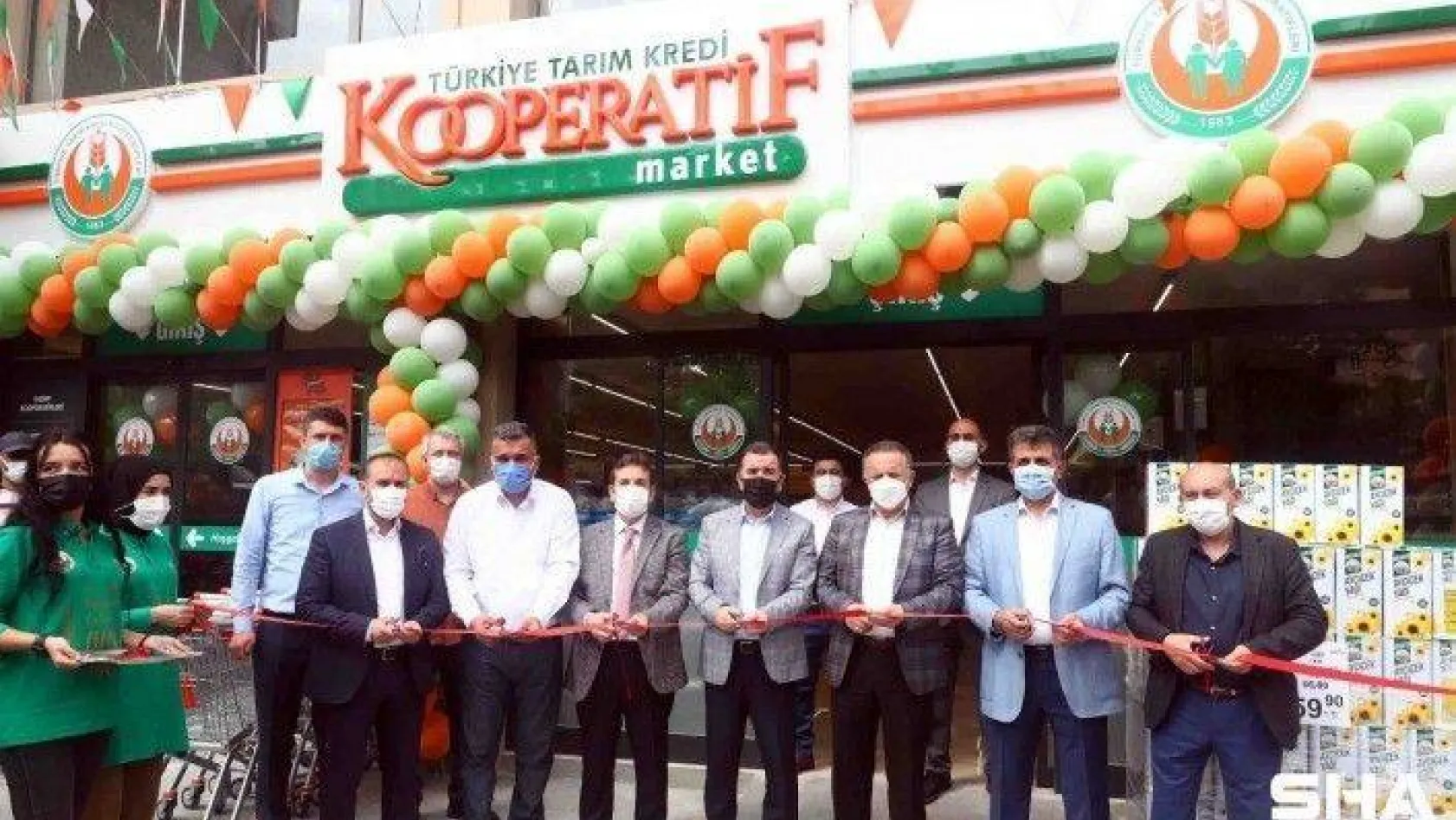 Bağcılar'da üçüncü Tarım Kredi Kooperatifi marketi açıldı