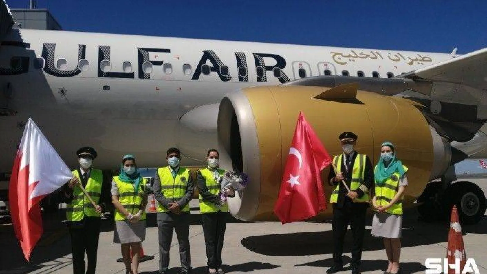 Bahreynli havayolu şirketinden İstanbul'a 14 ay sonra ilk uçuş