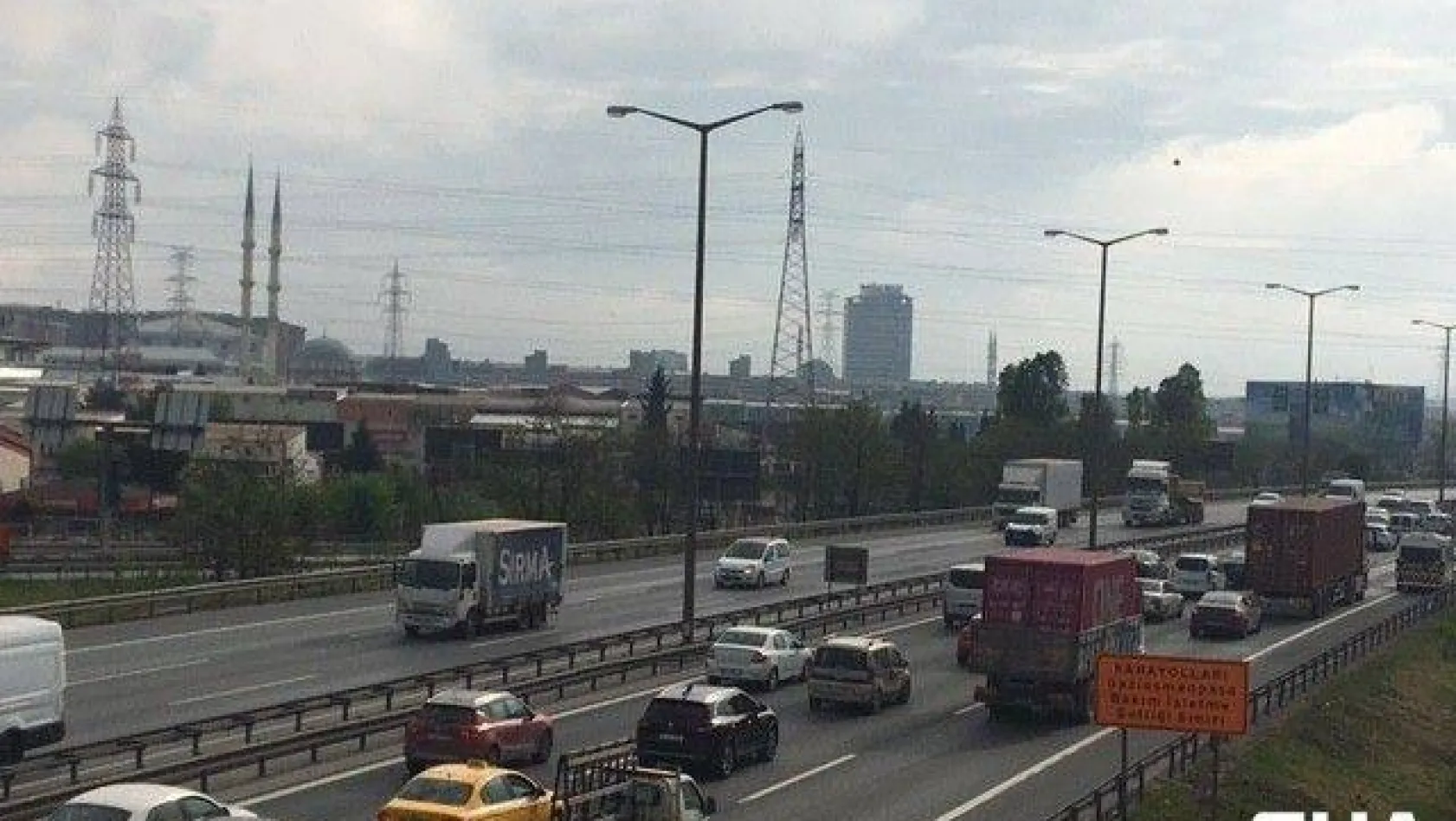 İstanbul'da tam kapanmada trafik yoğunluğu