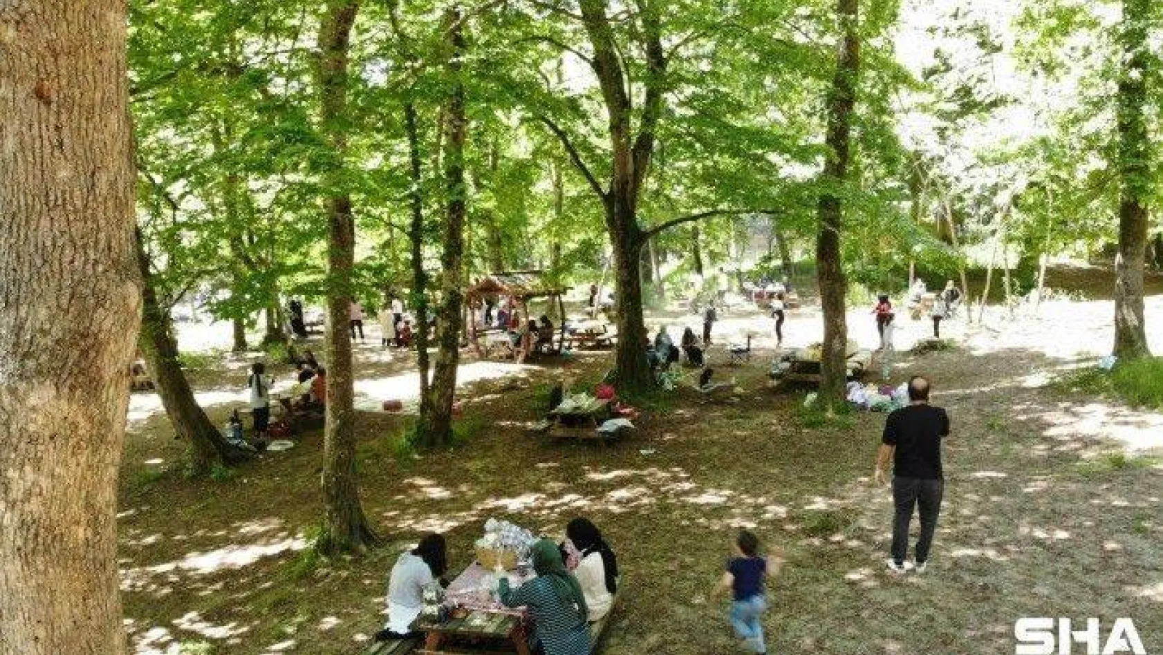İstanbullular Belgrad Ormanı'na akın etti