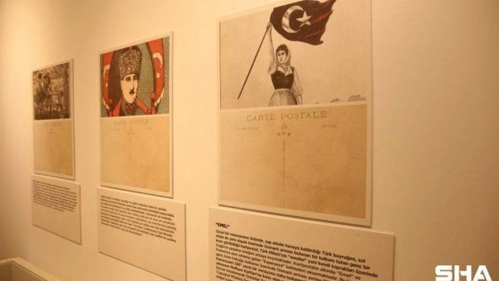 Mehmet Günyeli'nin özel arşivinden milli mücadele kartpostalları ve afişleri sergisi