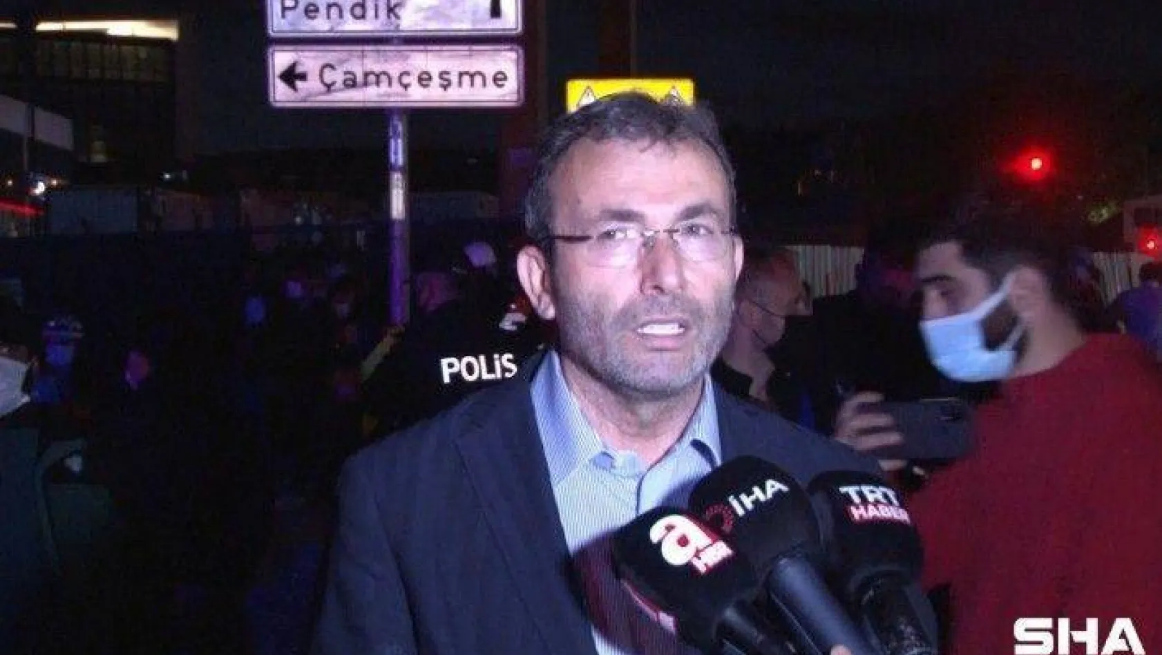 Pendik Belediye Başkanı Ahmet Cin: 'Etraftaki 13 tane binanın ciddi hasarları var'