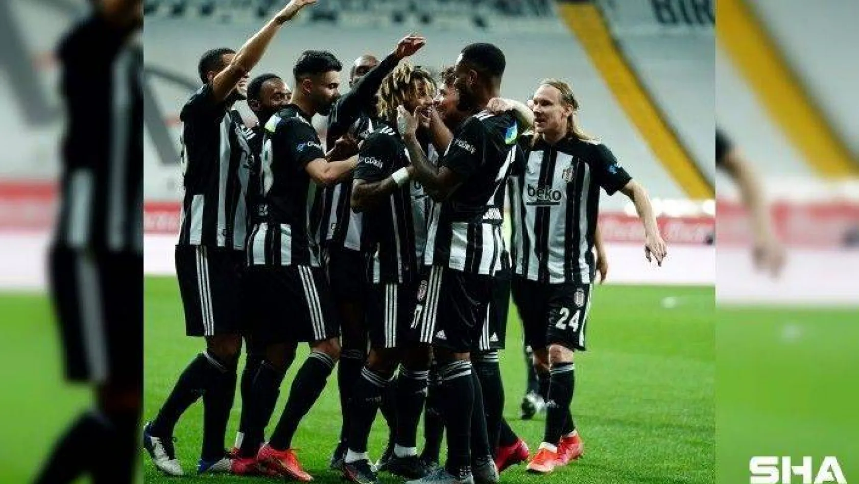 Süper Lig: Beşiktaş: 5 - A. Hatayspor: 0 (İlk yarı)