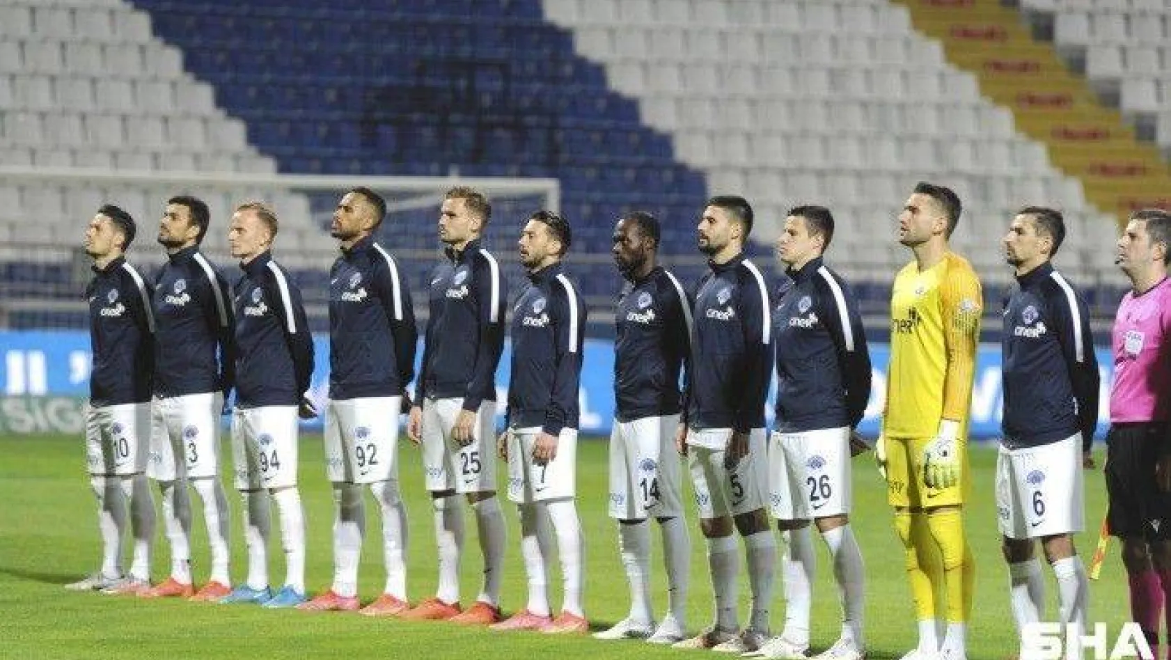Süper Lig: Kasımpaşa: 2 - MKE Ankaragücü: 0 (İlk yarı)