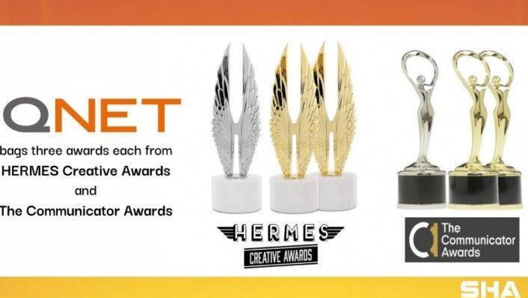 Dünya çapında tanınmış iletişim kuruluşlarından QNET'e 6 ödül birden