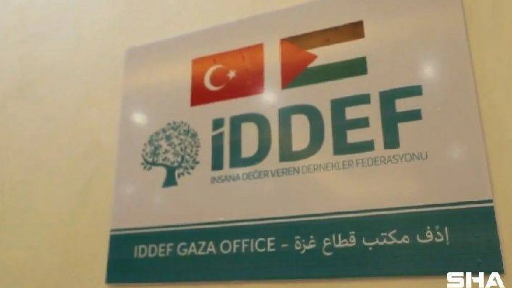 İDDEF'in Gazze ofisi açıldı