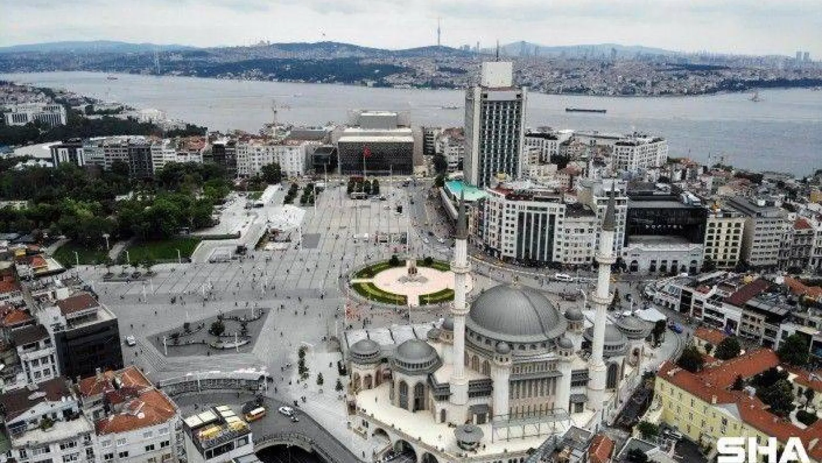 (ÖZEL) Taksim'in yeni silüeti AKM ile ortaya çıktı