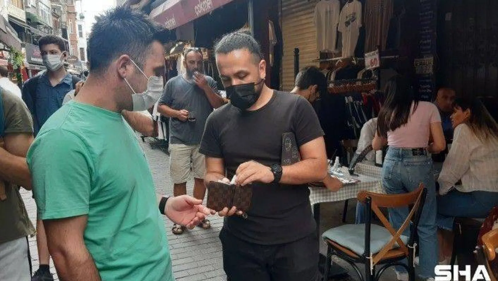 Beşiktaş polisinden "çığırtkan" denetimi