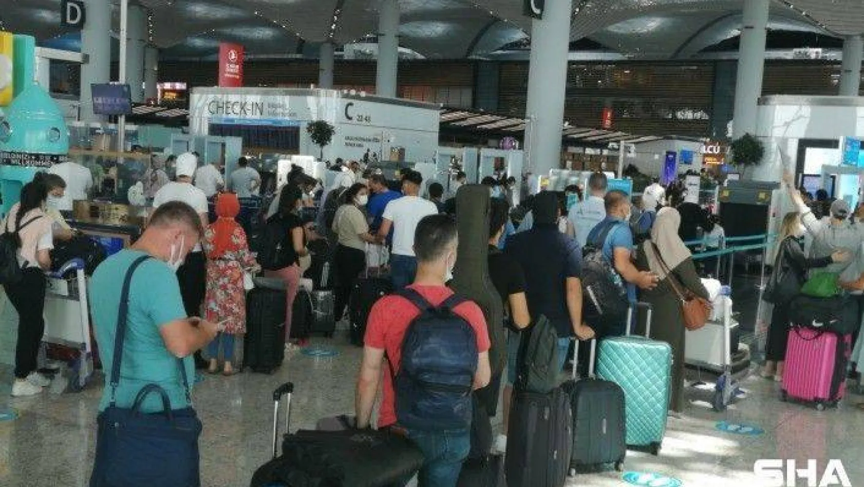 İstanbul Havalimanı'nda pandemi döneminin yeni rekoru bekleniyor