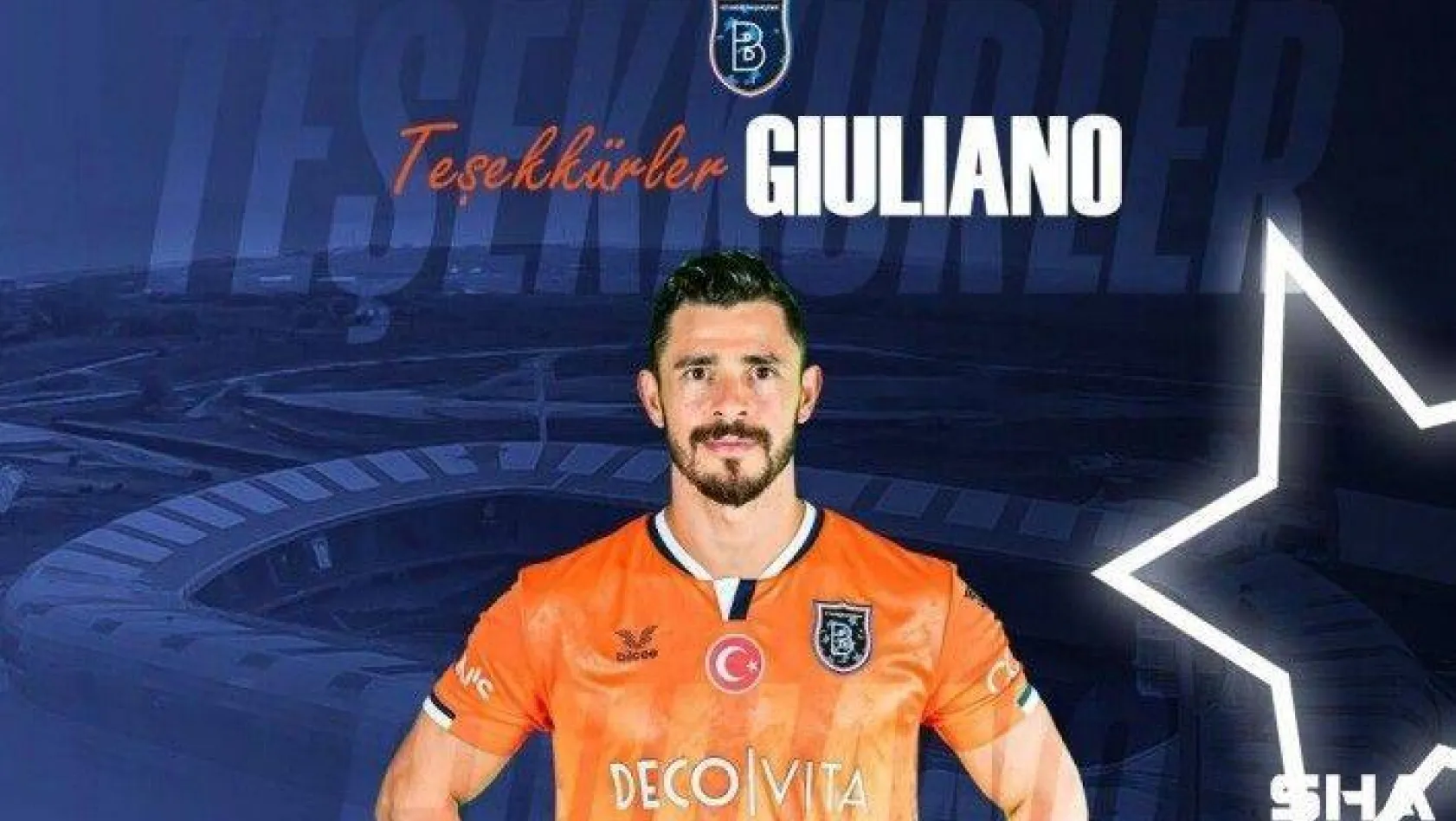 Medipol Başakşehir: &quotTuruncu-lacivertli formamız altında bir sezon boyunca başarıyla oynayan Giuliano ile karşılıklı anlaşarak yollarımız ayrılmıştır."