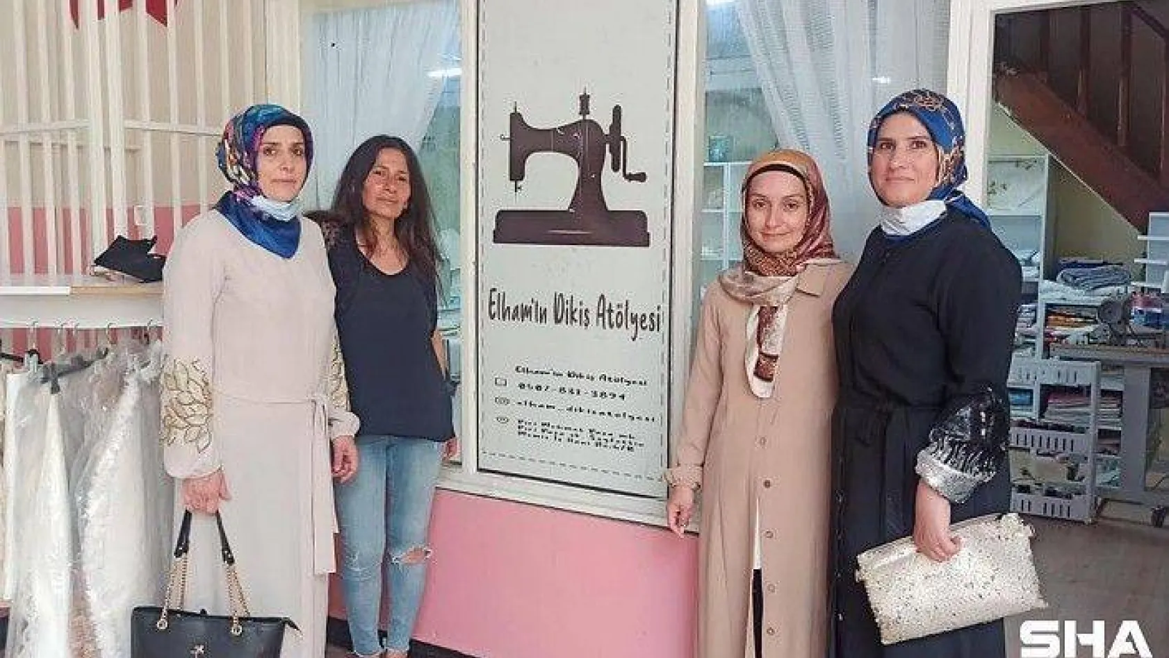 MHP'li kadınlardan esnaf ziyaretleri