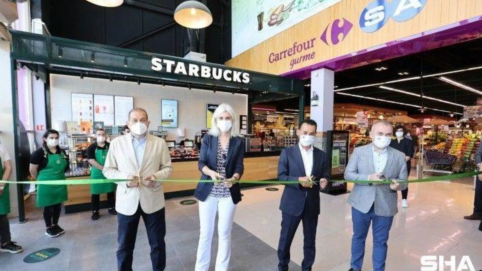 Starbucks, şimdi CarrefourSA marketlerinde