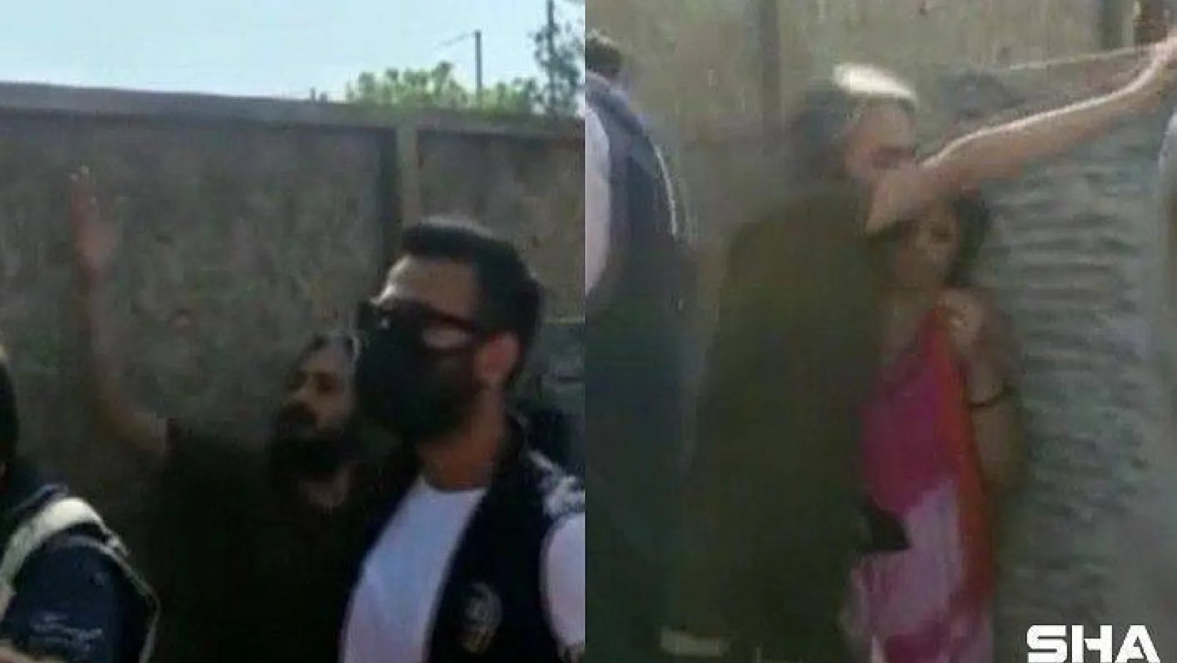 Türk bayrağını yırtan İranlı kadın gözaltına alındı