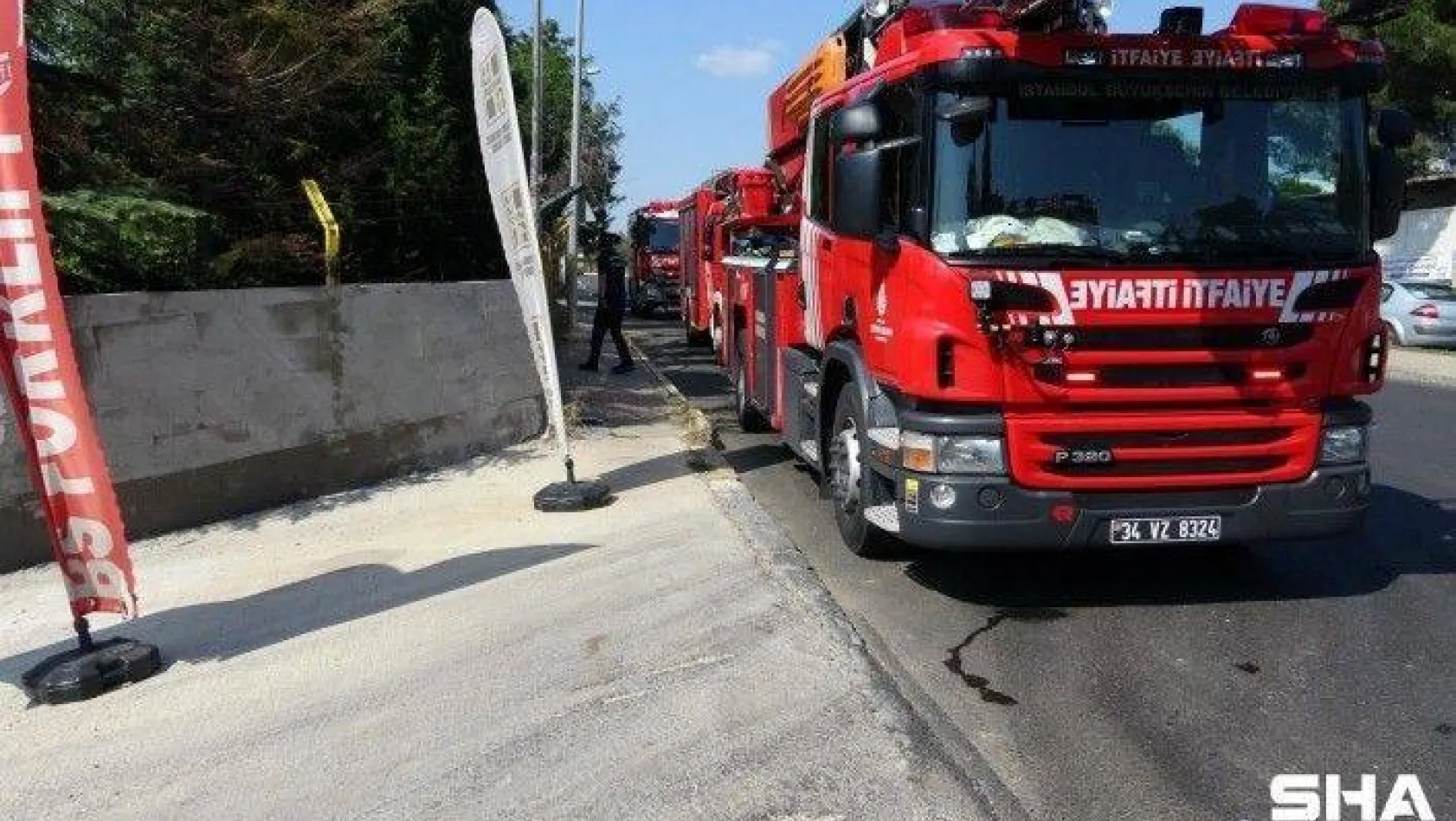 Tuzla'da iş yerinde çıkan yangın itfaiye ekiplerince söndürüldü