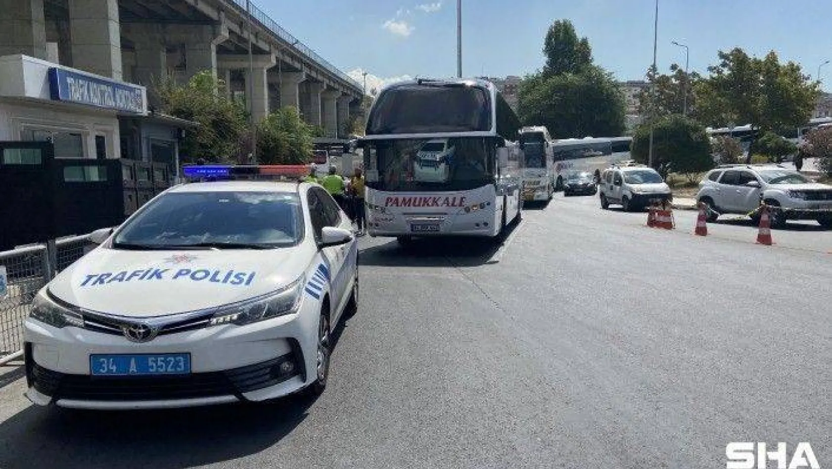 15 Temmuz Demokrasi Otogarı'nda otobüs denetimi