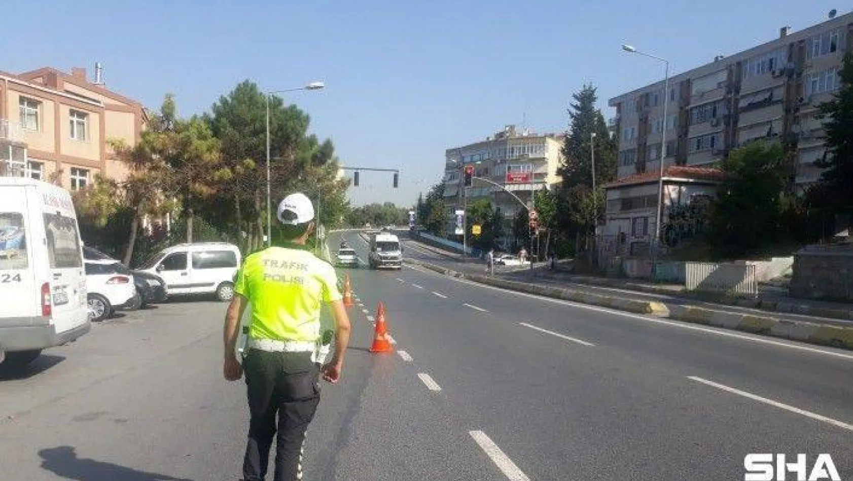 Bakırköy'de 2 motosiklet sürücüsüne 3 bin 648 lira ceza