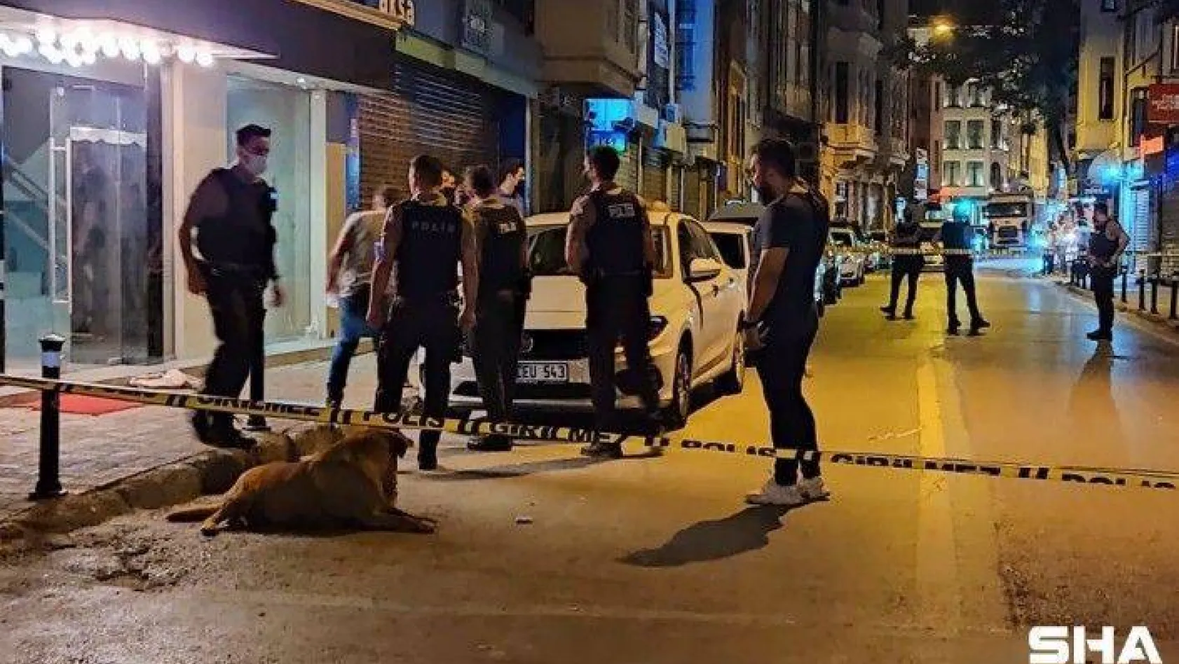 Karaköy'de olaylı gece: 1 ölü, 1 yaralı