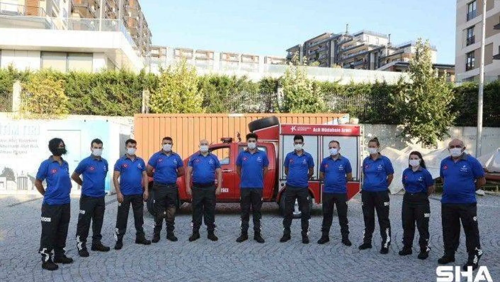 Küçükçekmece Belediyesi sivil savunma ekibi, Batı Karadeniz için yola çıktı