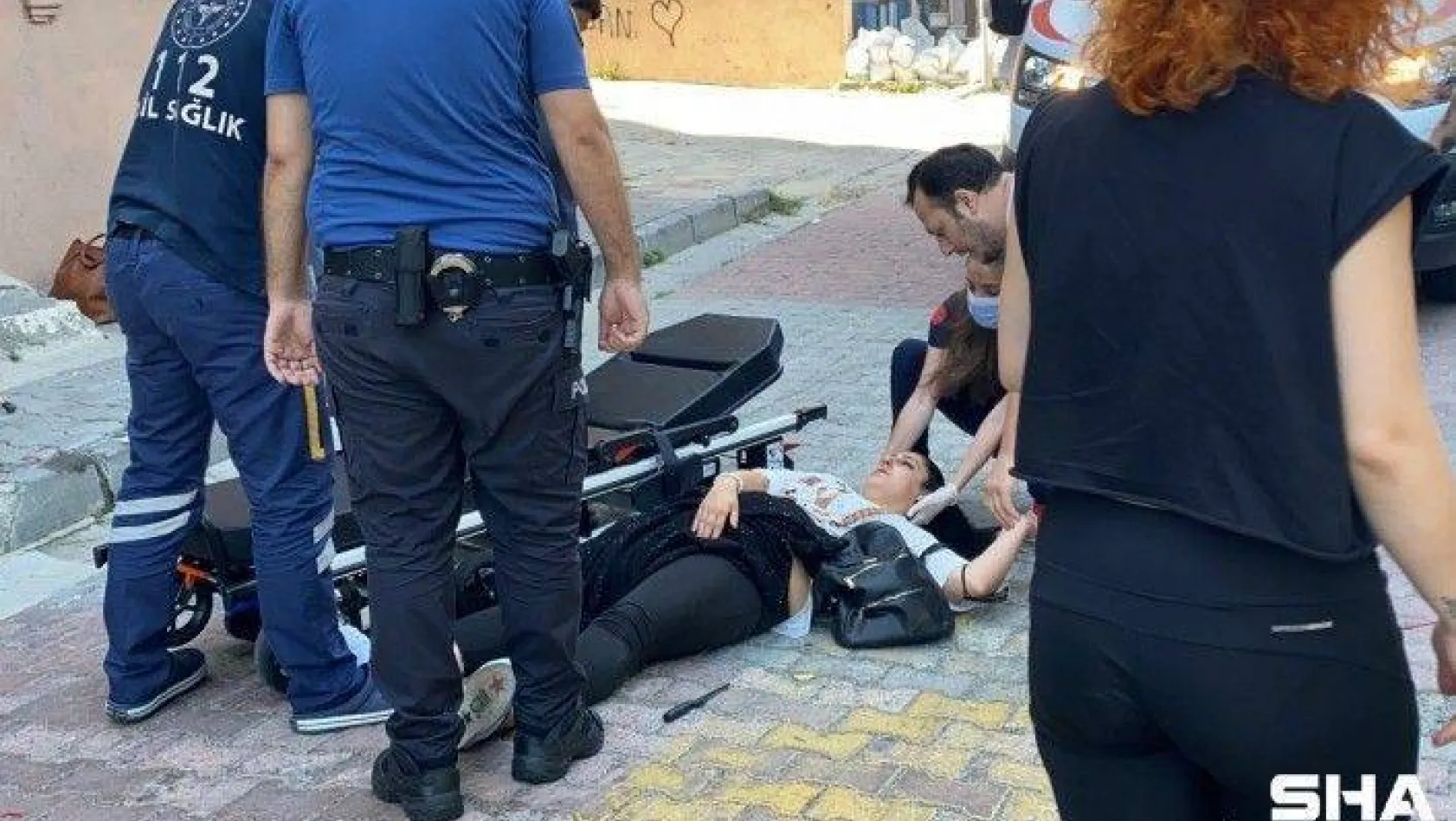 (Özel) İstanbul'da sevgili dehşeti: Tartıştığı kadını sokak ortasında bıçakladı