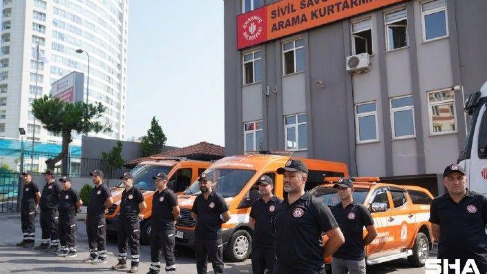 Ümraniye Belediyesi'nden Antalya'daki yangın bölgesine destek