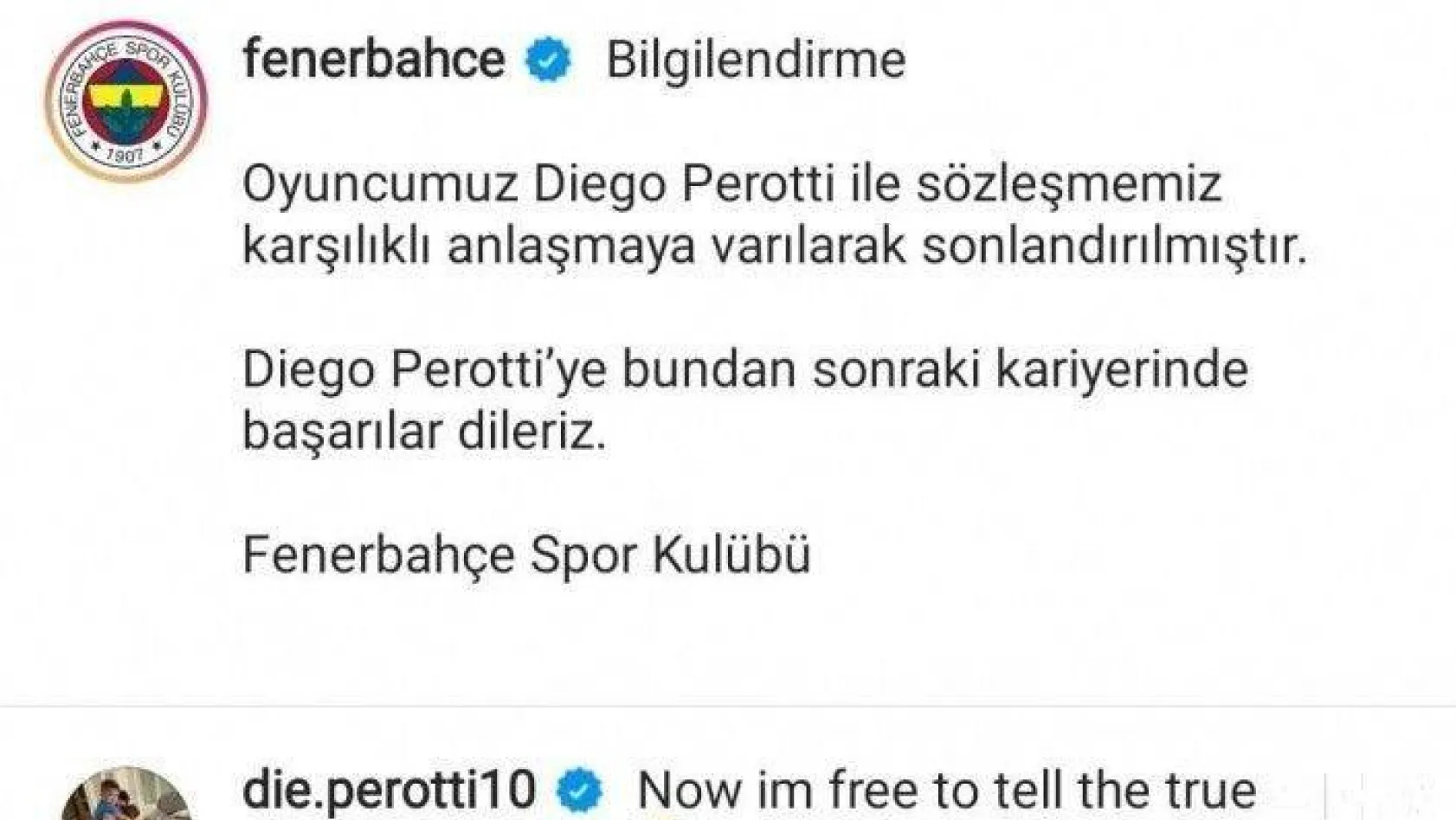 Diego Perotti: &quotYakında bütün gerçeği anlatacağım"