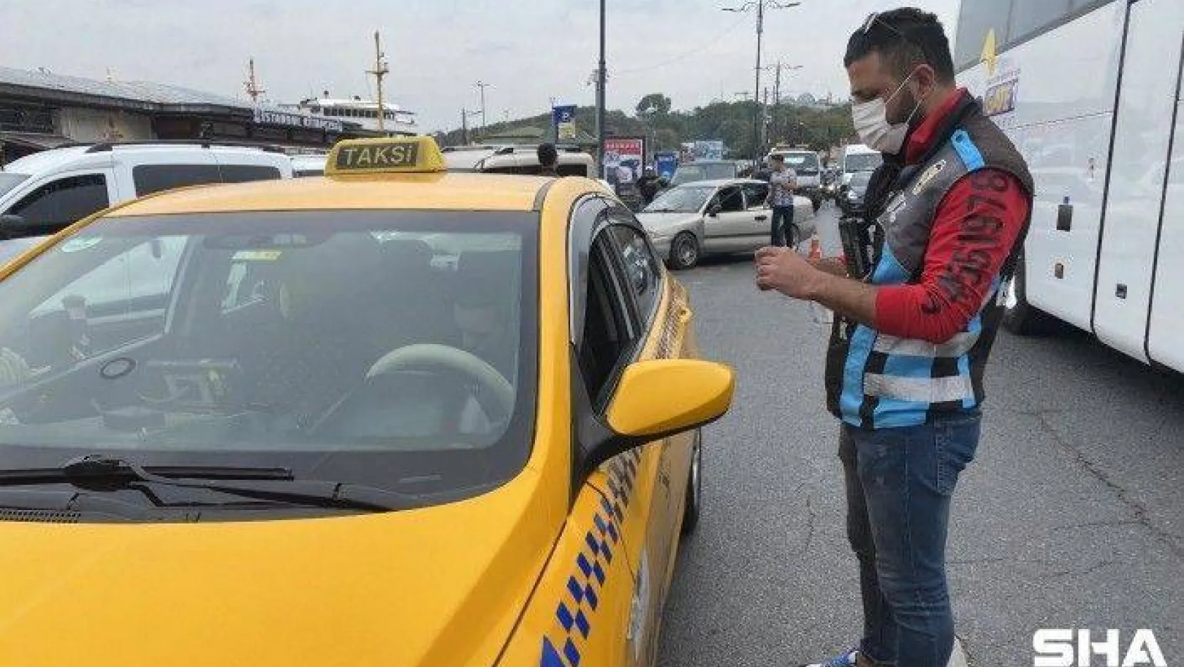 Eminönü'nde taksicilere ceza yağdı