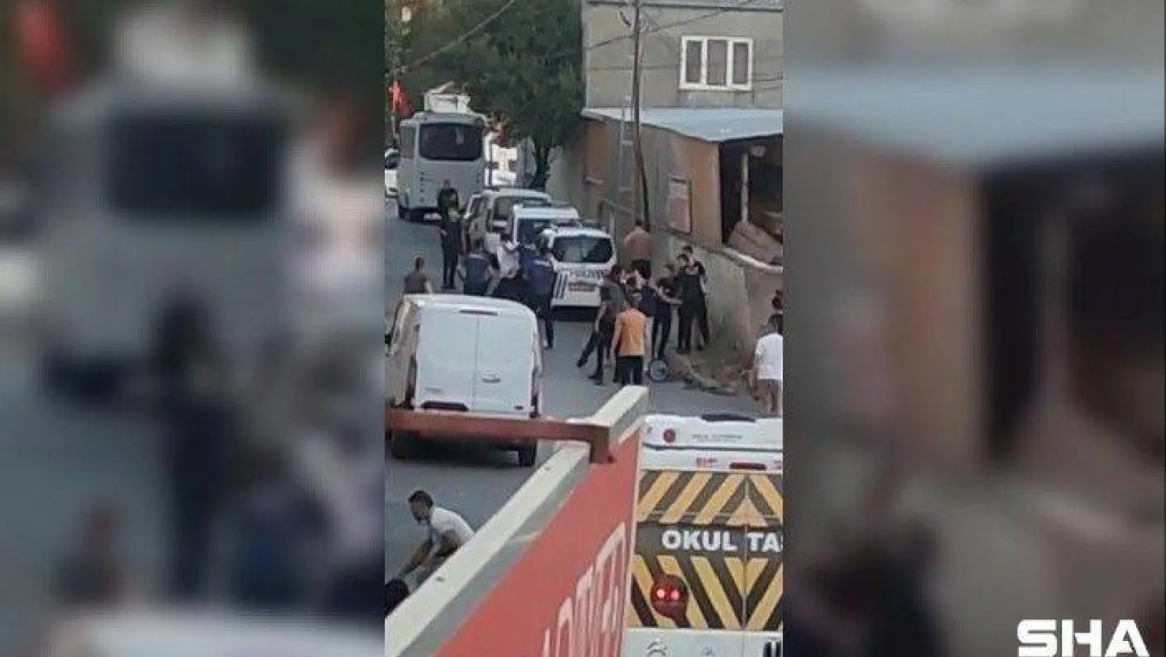 (Özel) Arnavutköy'de araca silahlı saldırıda taraflar komşu çıktı