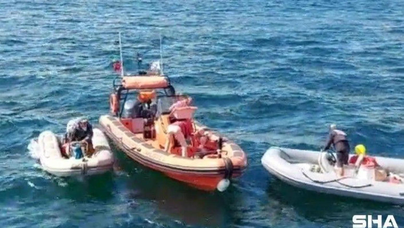 (Özel) Marmara Denizi'nde can pazarı: Vapurdan düşen adam hayatını kaybetti