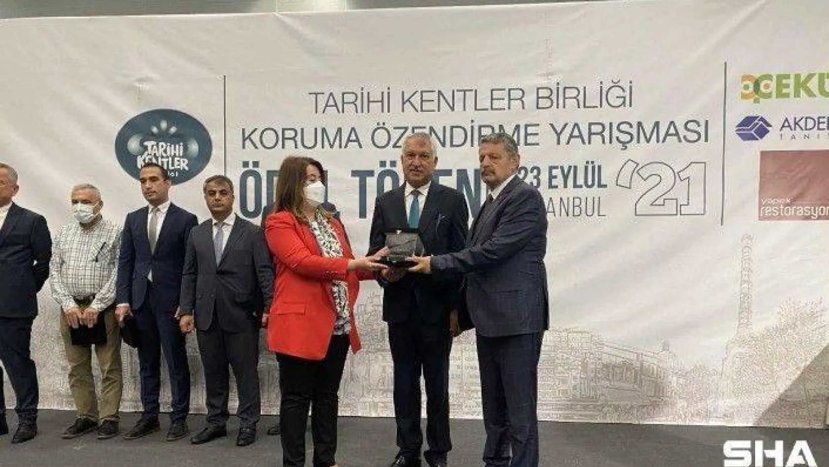 Tarihi Kentler Birliği'nden Pamukkale Belediyesi'ne ödül