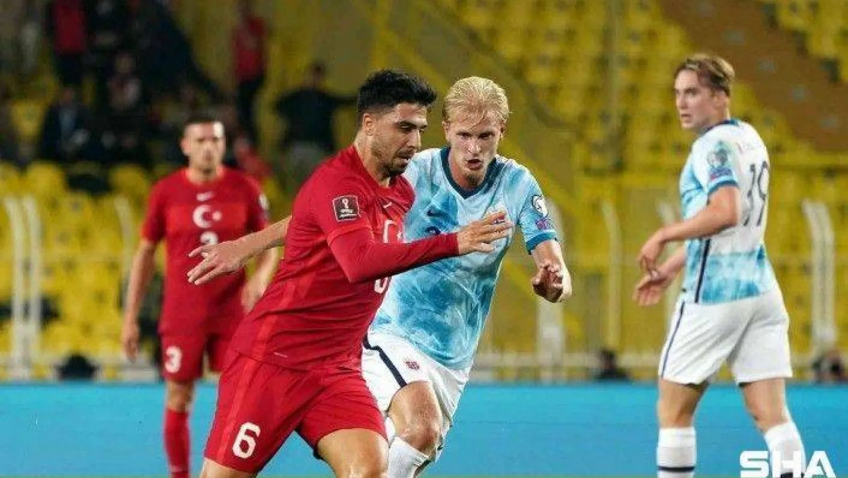 2022 Dünya Kupası Elemeleri: Türkiye 1 - Norveç: 1 (İlk yarı)