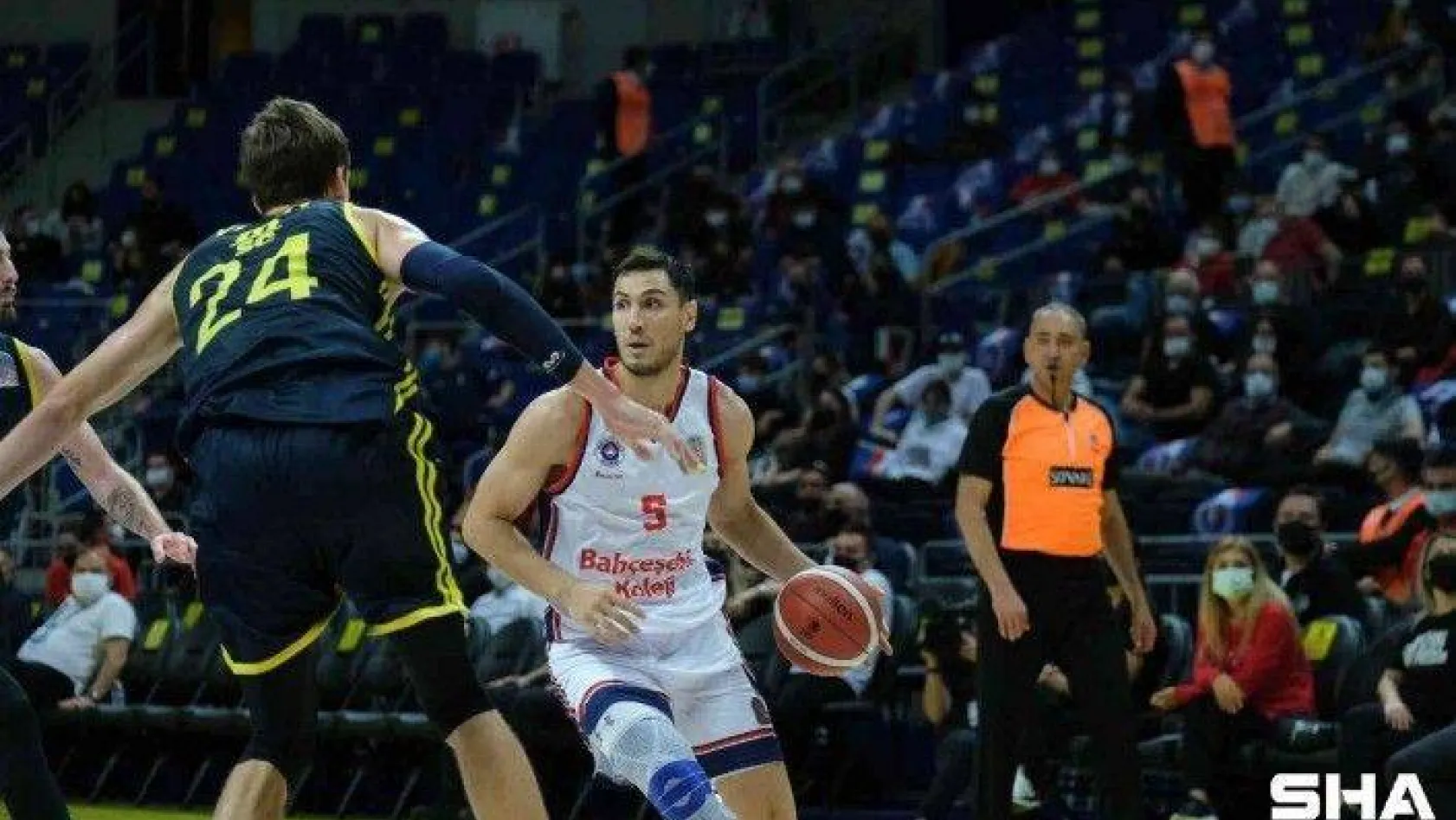 Basketbol Süper Ligi: Bahçeşehir Koleji: 78 - Fenerbahçe Beko: 79