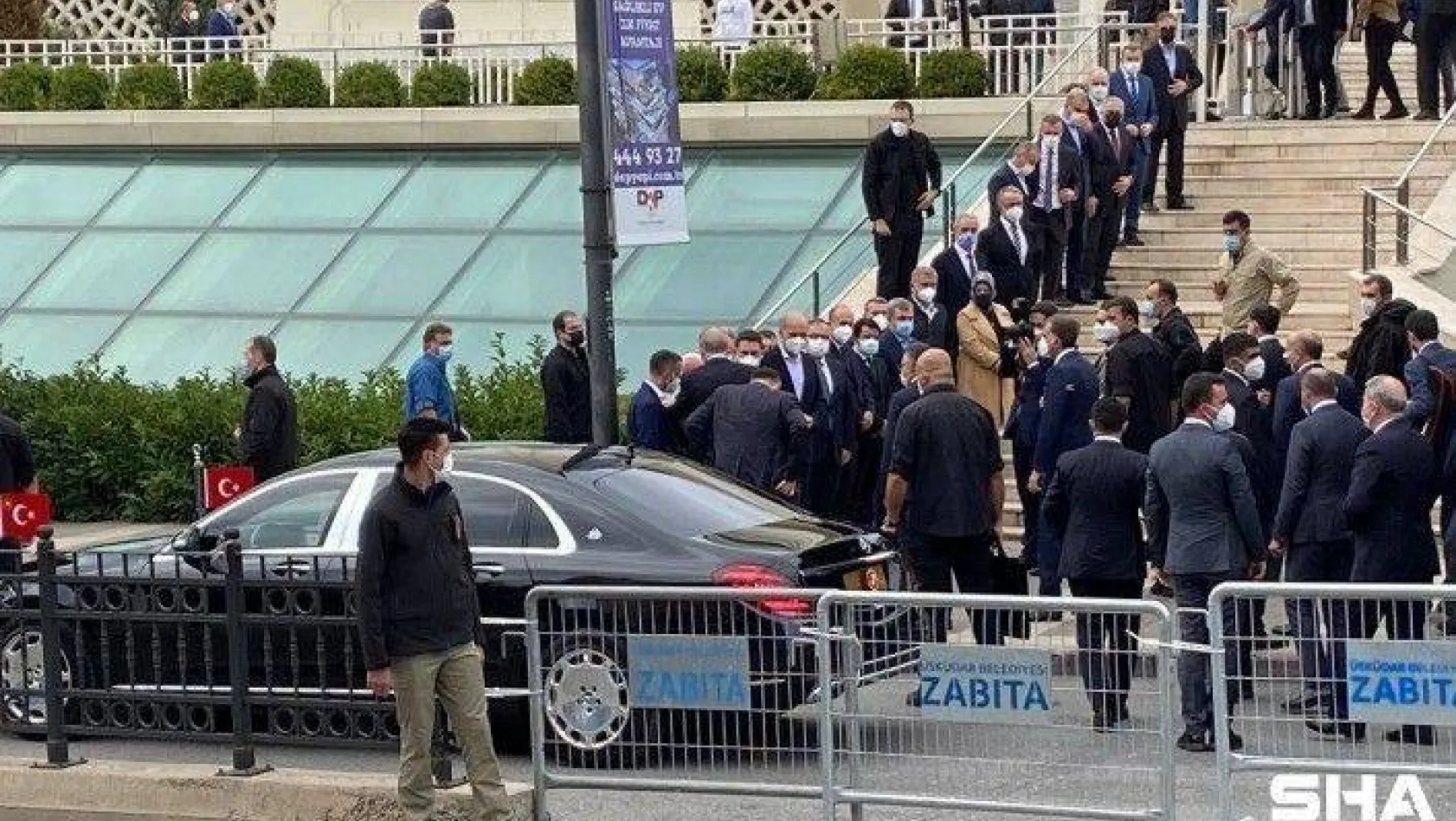 Cumhurbaşkanı Erdoğan, İsmet Uçma'nın cenazesine katıldı