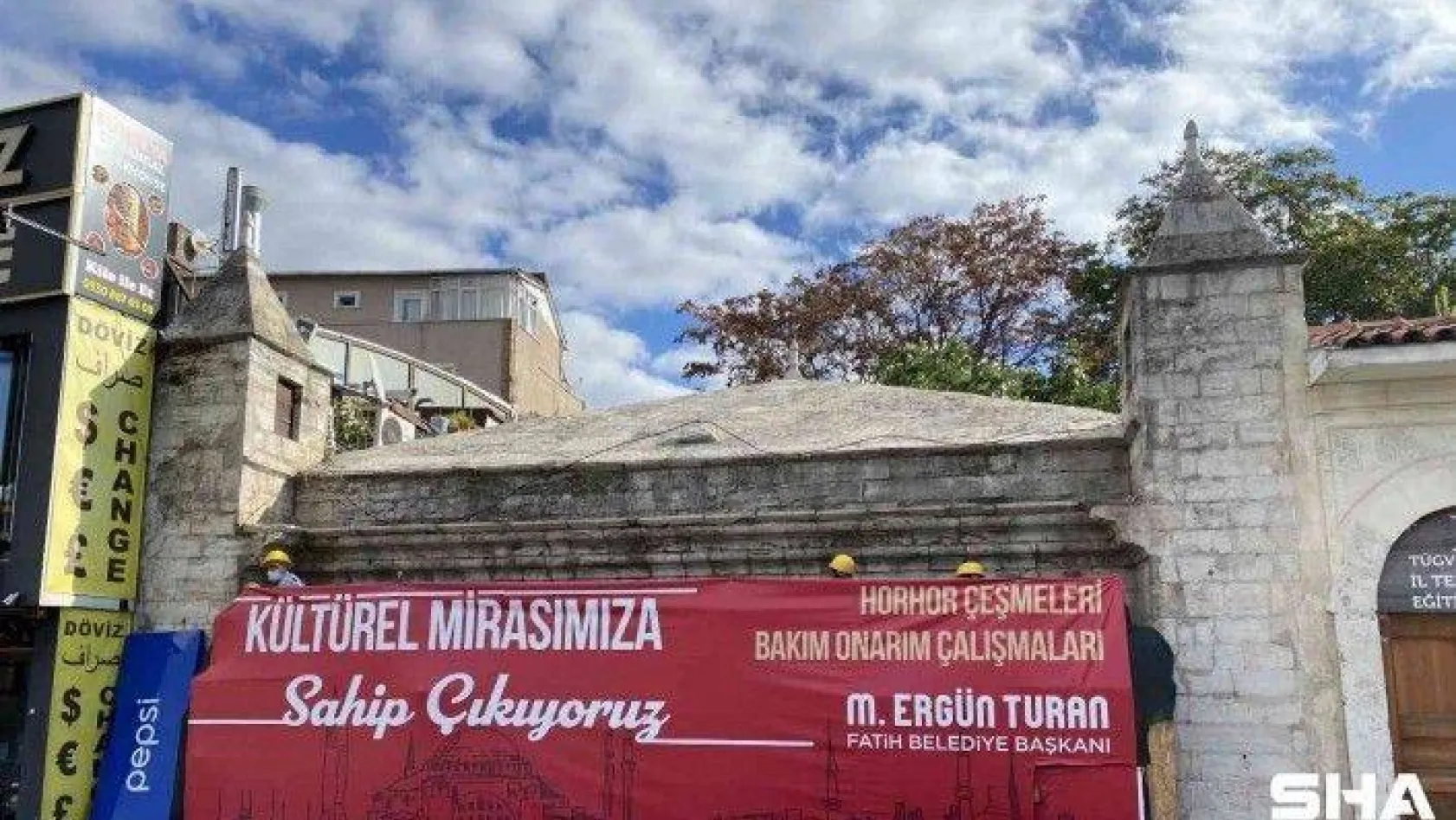 Fatih'te Osmanlı mirası 135 çeşme yeniden hayat buluyor