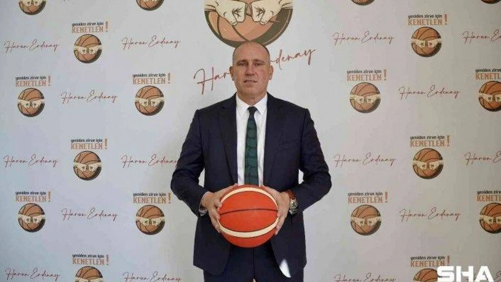 Harun Erdenay: &quotHedefimiz ülke basketbolunu eski günlerine döndürmek"