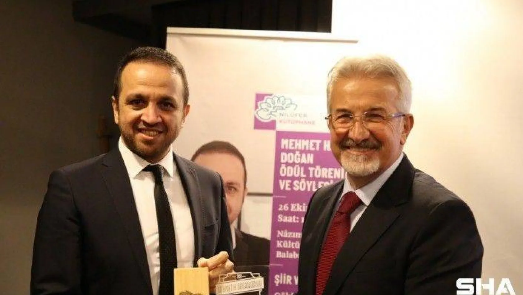 Mehmet H. Doğan Ödülü'nün sahibi Gökhan Tunç