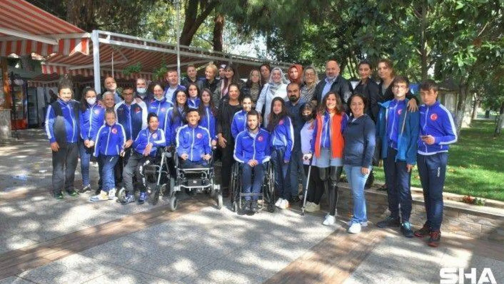 Silivri Belediyesi Paralimpik Şampiyonları Ağırladı