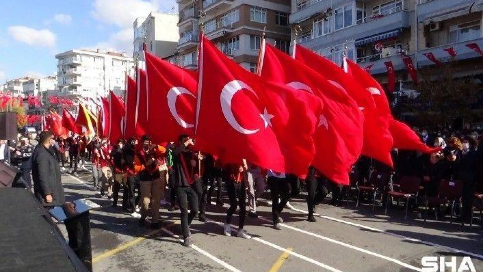 Silivri'de 29 Ekim Cumhuriyet Bayramı coşkuyla kutlandı