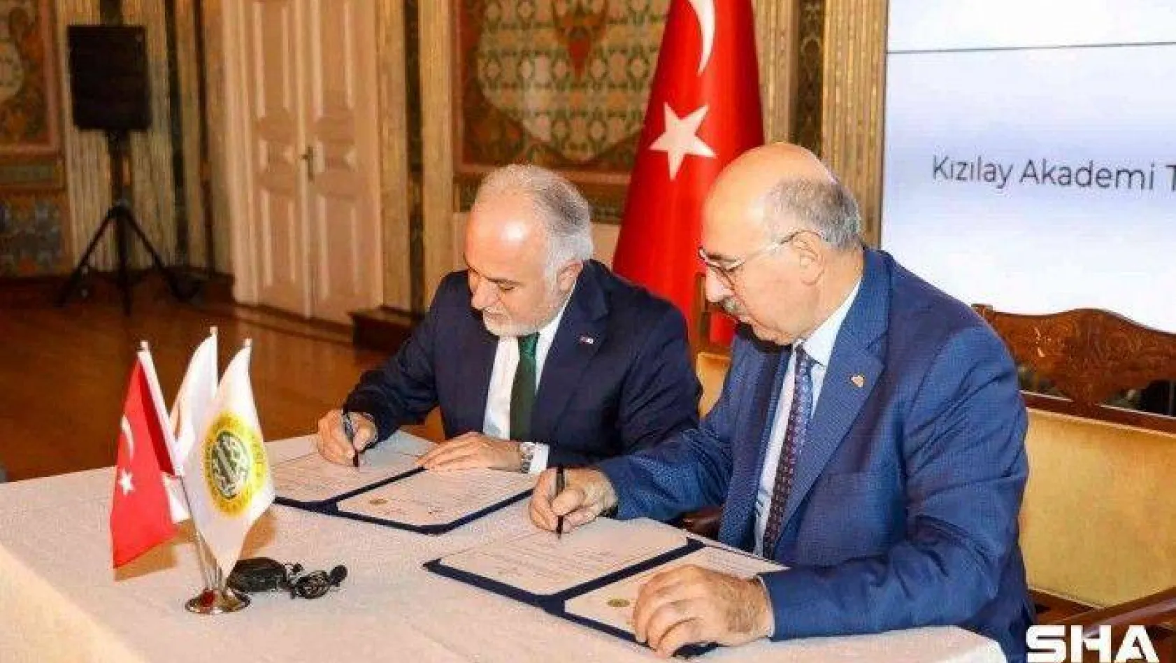 Türk Kızılay ile İstanbul Üniversitesi arasında önemli işbirliği