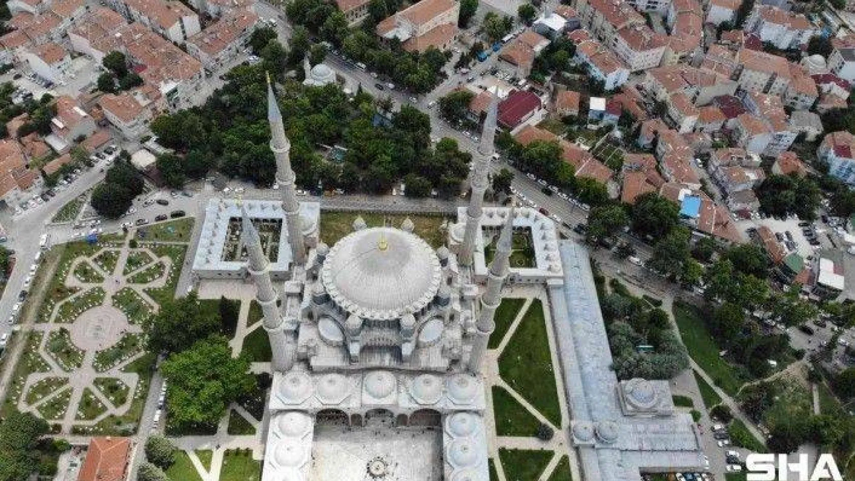 446 yıllık tarihi Selimiye Camii'nde 40 ay sürecek restorasyon başladı