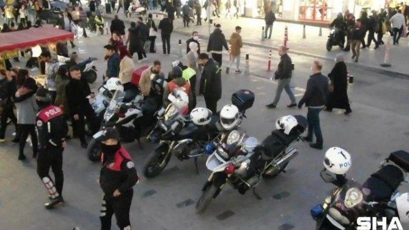 Bakırköy'de motosiklet denetimi