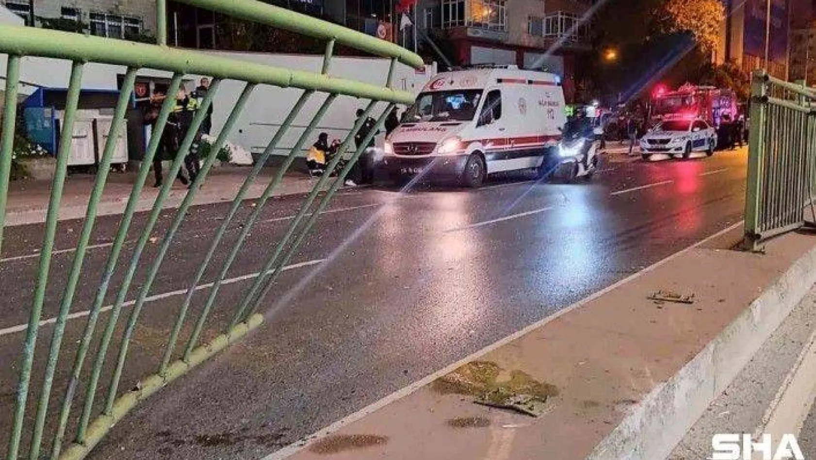Beşiktaş'ta korkunç kaza: 2 yaralı