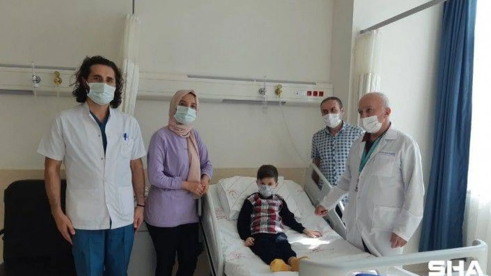 Boğulan çocuğun kalp kapakçığı, 5 yaşındaki Ömer'i hayata bağladı