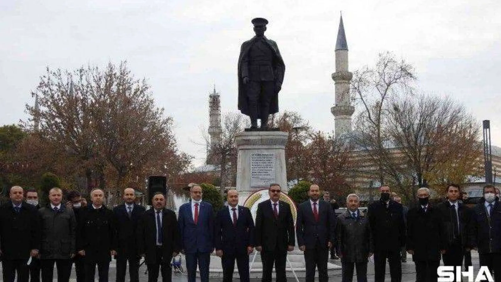 Edirne'de '24 Kasım Öğretmenler Günü' törenle kutlandı