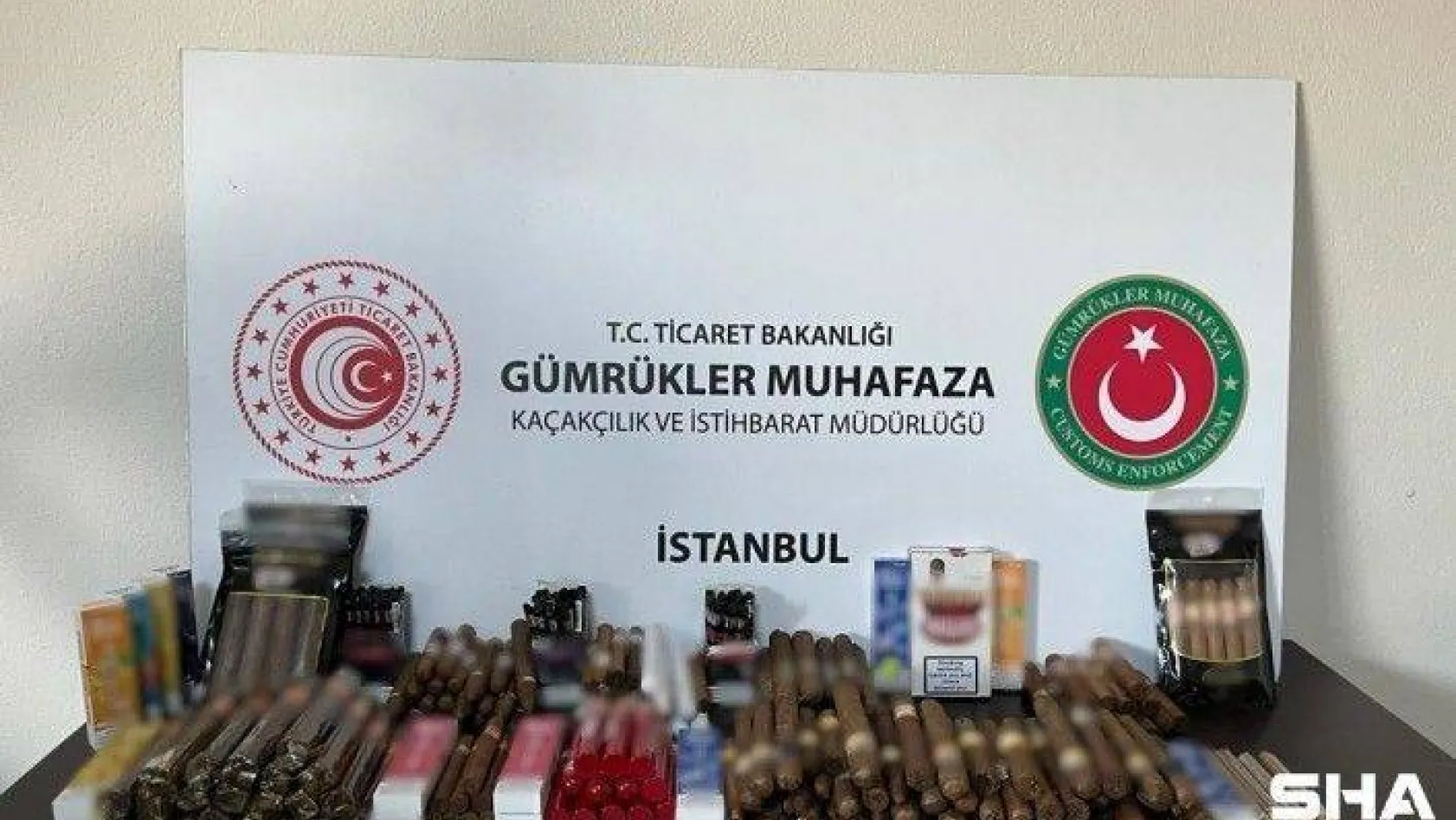 Gümrük Muhafazadan Ankara ve İstanbul'da kaçak sigara operasyonu